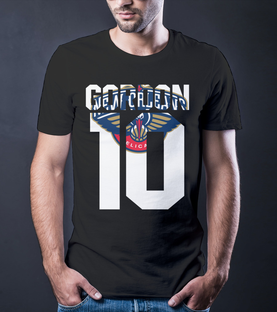 New Orleans Pelicans Eric Gordon 10 Nba Basketball T-Shirt