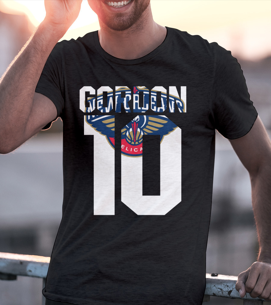 New Orleans Pelicans Eric Gordon 10 Nba Basketball T-Shirt