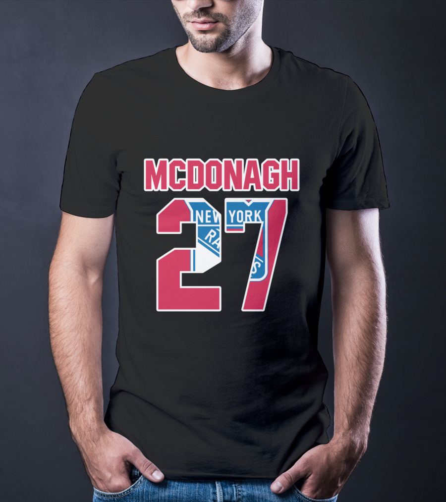McDonagh 27 New York Rangers NHL T-Shirt