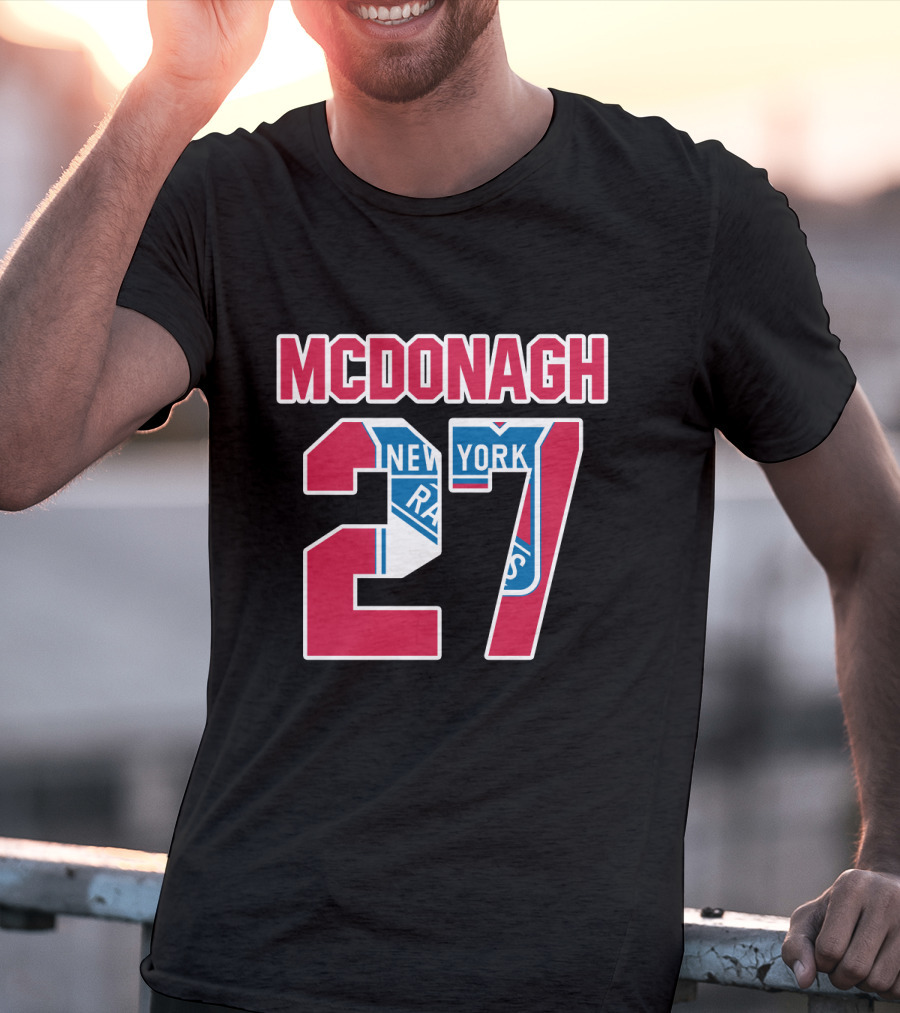 McDonagh 27 New York Rangers NHL T-Shirt