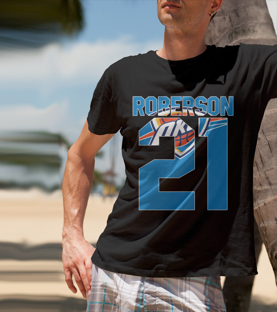 Oklahoma City Thunder Roberson 21 Nba T-Shirt