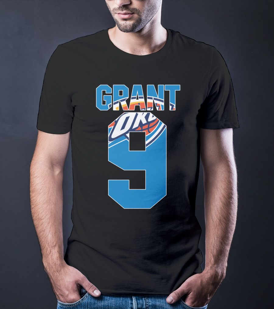Oklahoma City Thunder Jerami Grant 9 Nba T-Shirt