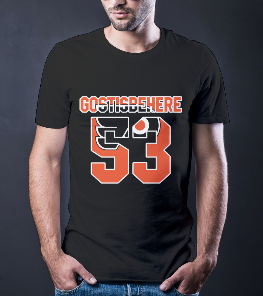 Philadelphia Flyers Gostisbehere 53 NHL T-Shirt