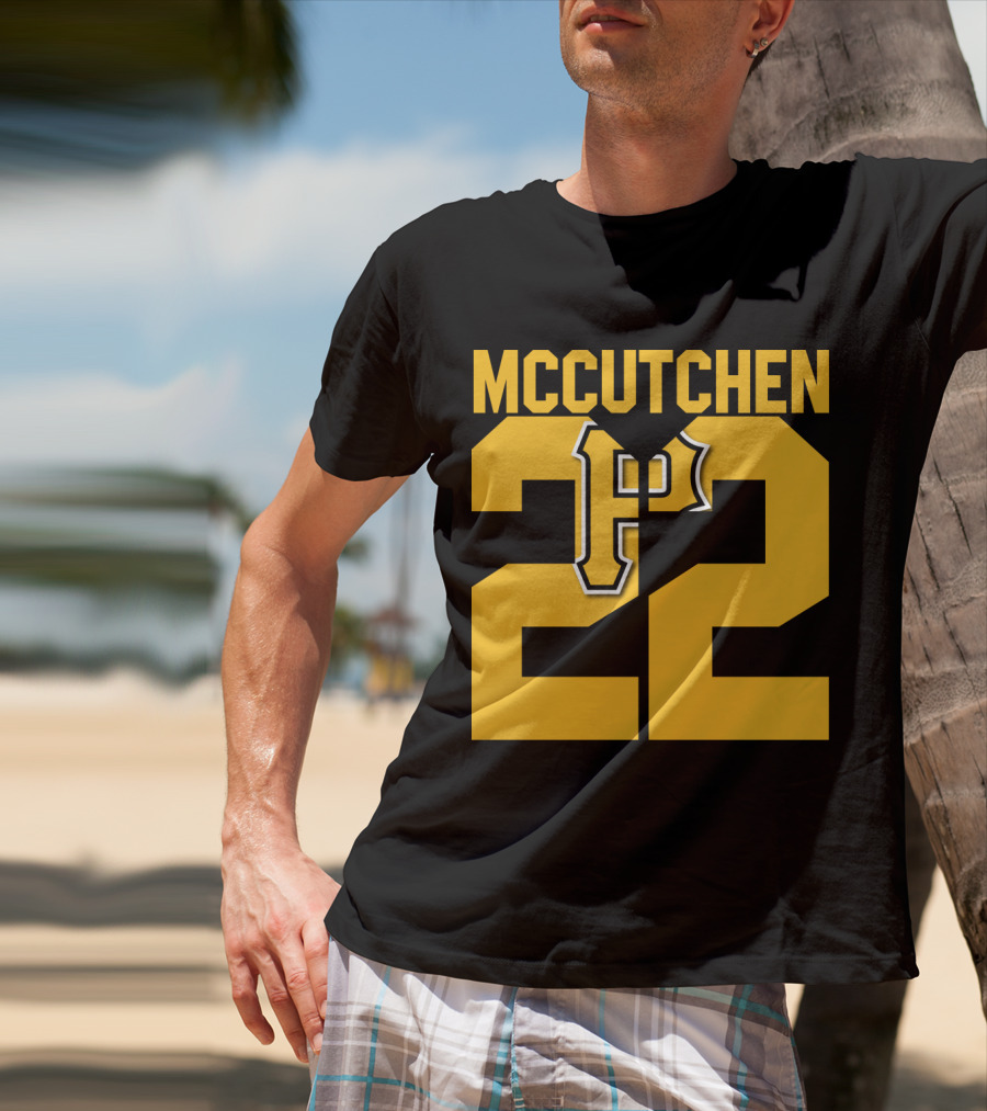 Pittsburgh Pirates Andrew McCutchen 22 Jersey Team Spirit T-Shirt