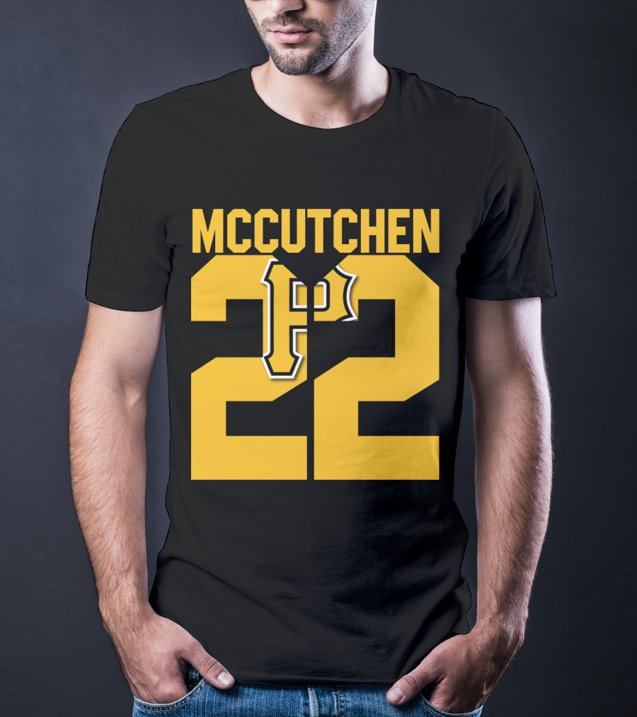 Pittsburgh Pirates Andrew McCutchen 22 Jersey Team Spirit T-Shirt