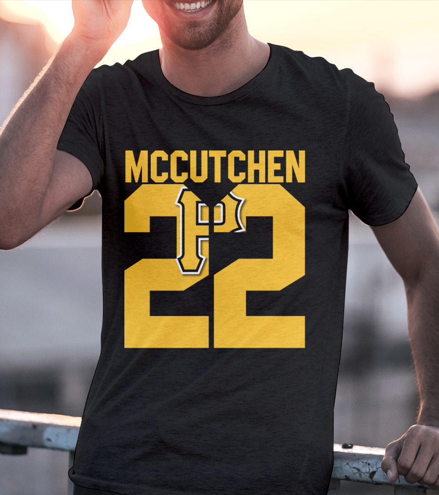 Pittsburgh Pirates Andrew McCutchen 22 Jersey Team Spirit T-Shirt