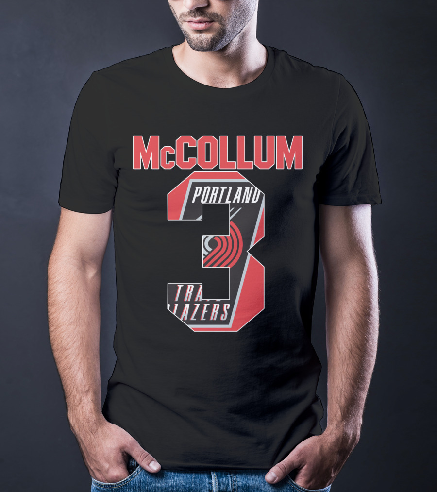 Portland Trail Blazers Mccollum 3 Nba T-Shirt