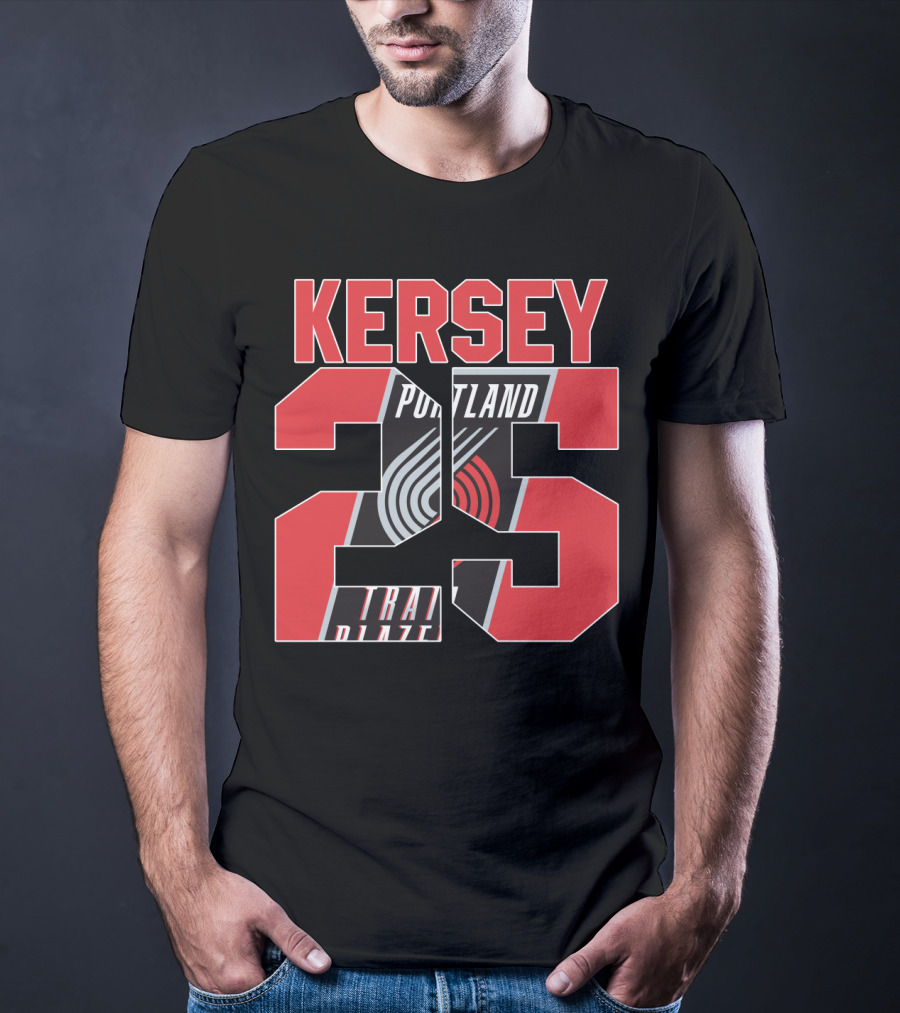 Portland Trail Blazers Kersey 25 Nba Jersey T-Shirt