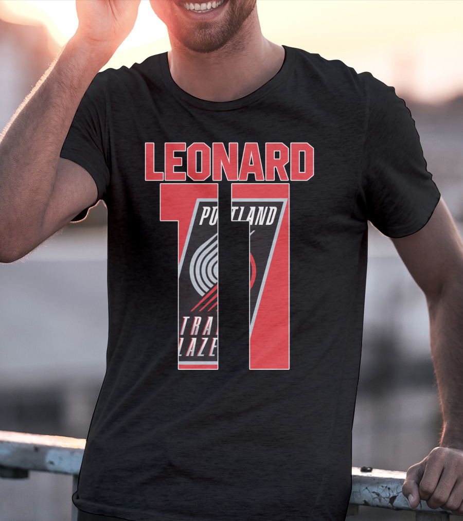 Leonard 11 Portland Trail Blazers Nba T-Shirt