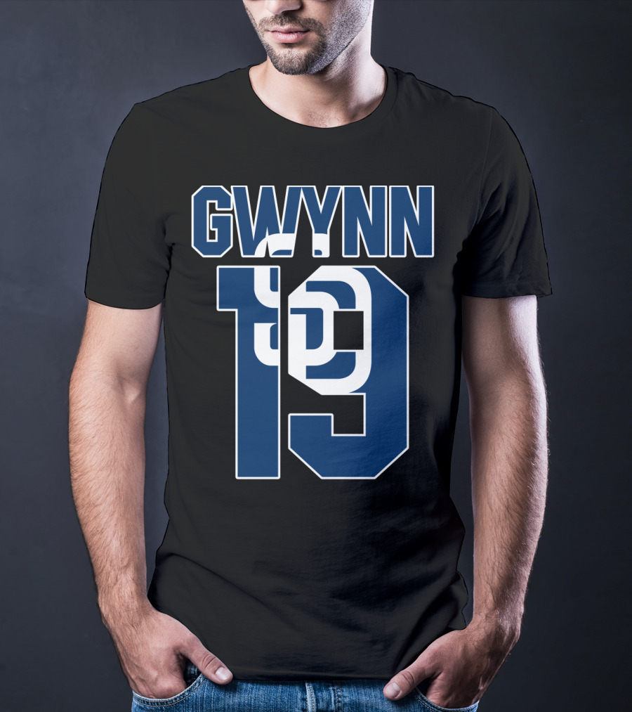 San Diego Padres Gwynn 19 Jersey T-Shirt