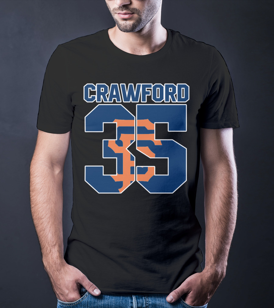 San Francisco Giants Brandon Crawford 35 T-Shirt