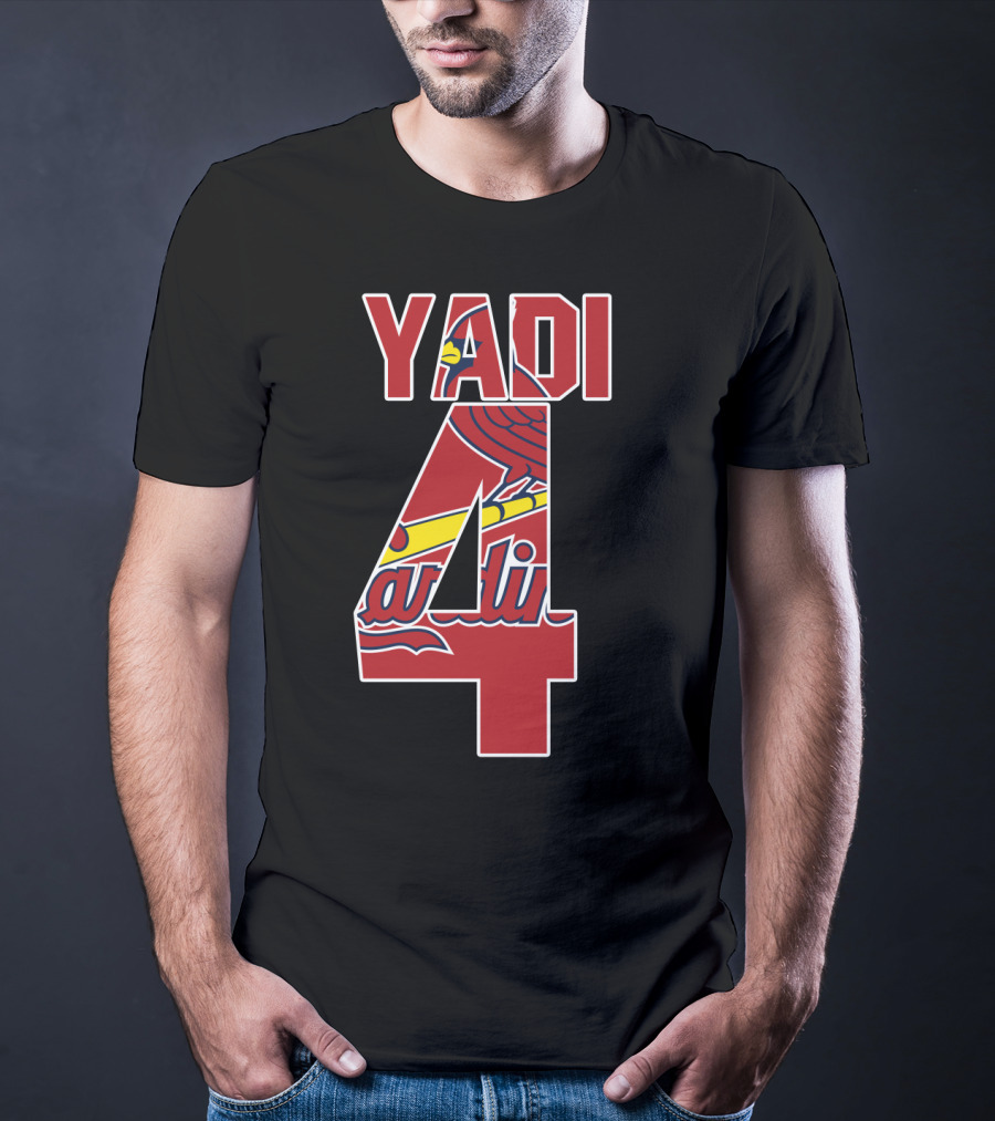 St. Louis Cardinals Yadier Molina Yadi 4 Jersey T-Shirt