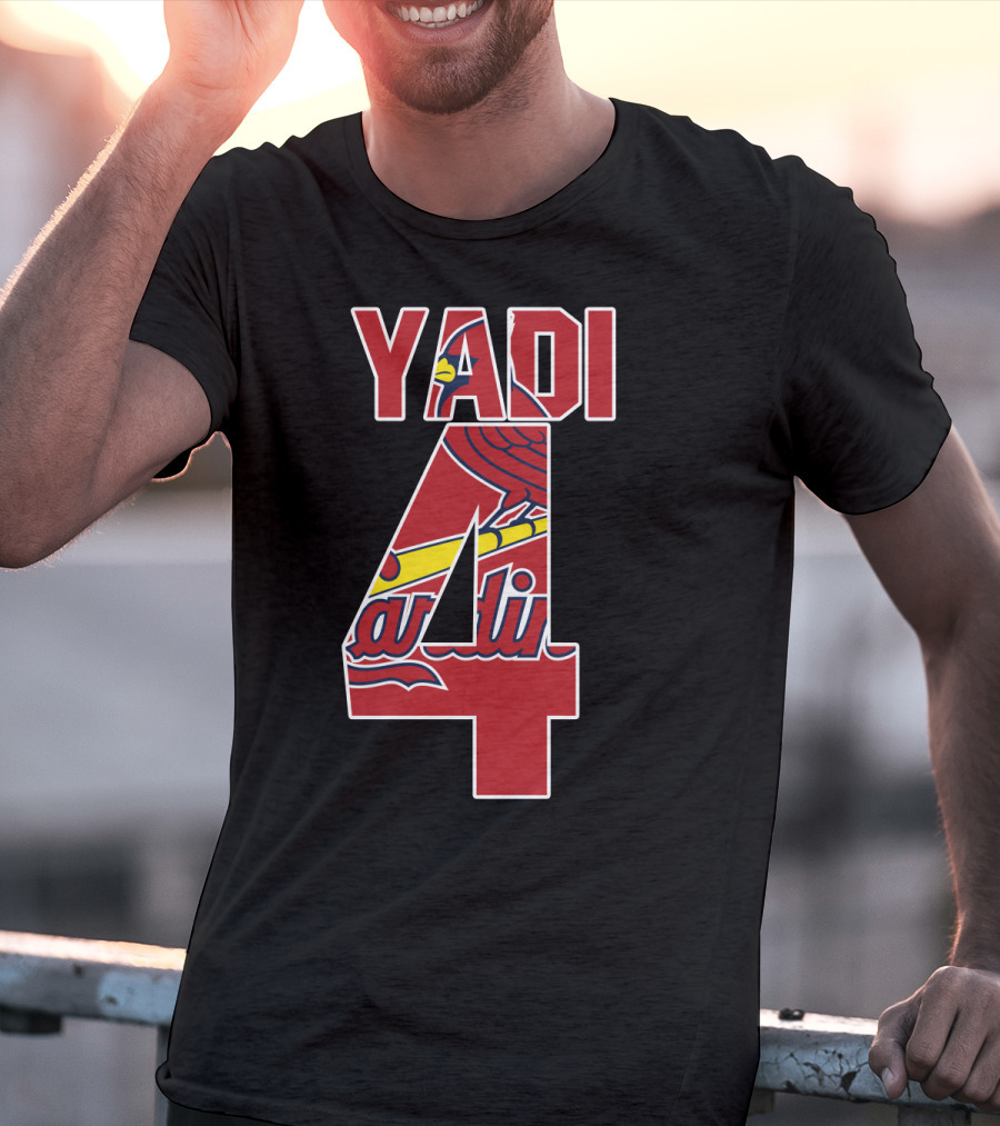 St. Louis Cardinals Yadier Molina Yadi 4 Jersey T-Shirt