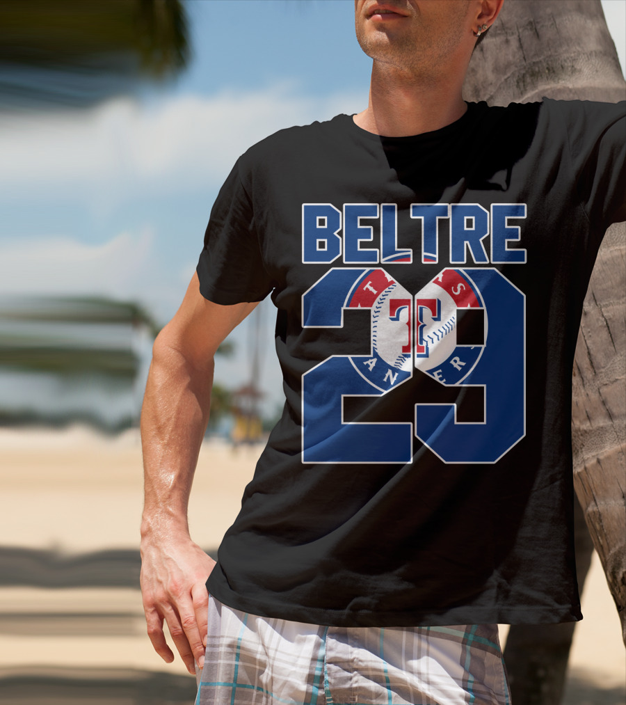 Beltre 29 Texas Rangers Baseball T-Shirt