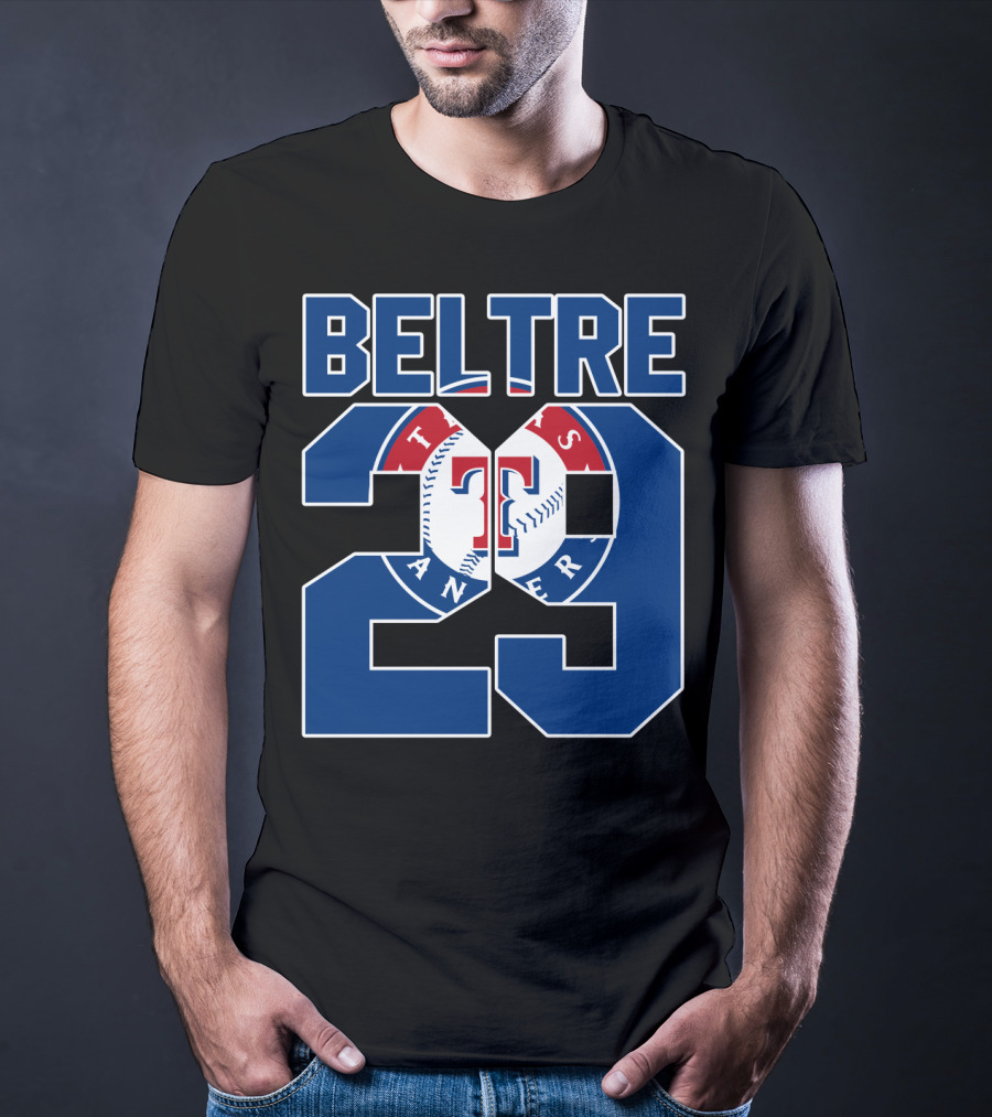 Beltre 29 Texas Rangers Baseball T-Shirt