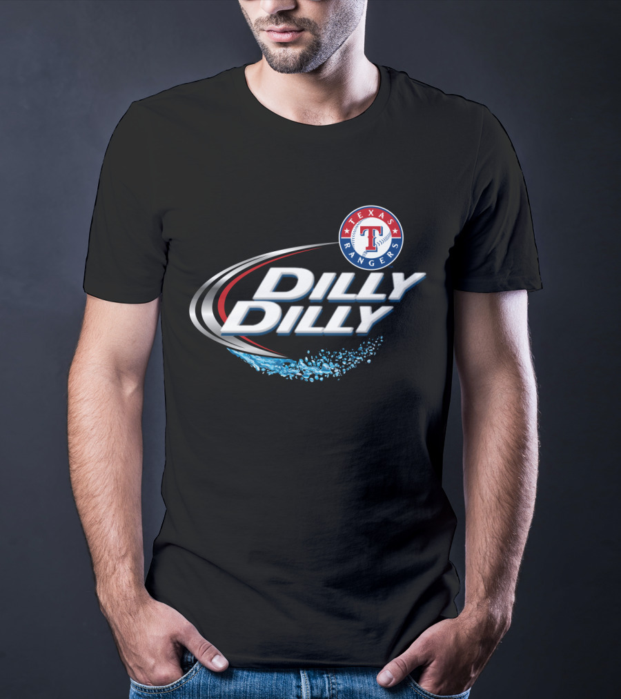 Texas Rangers Dilly Dilly Baseball Fan T-Shirt