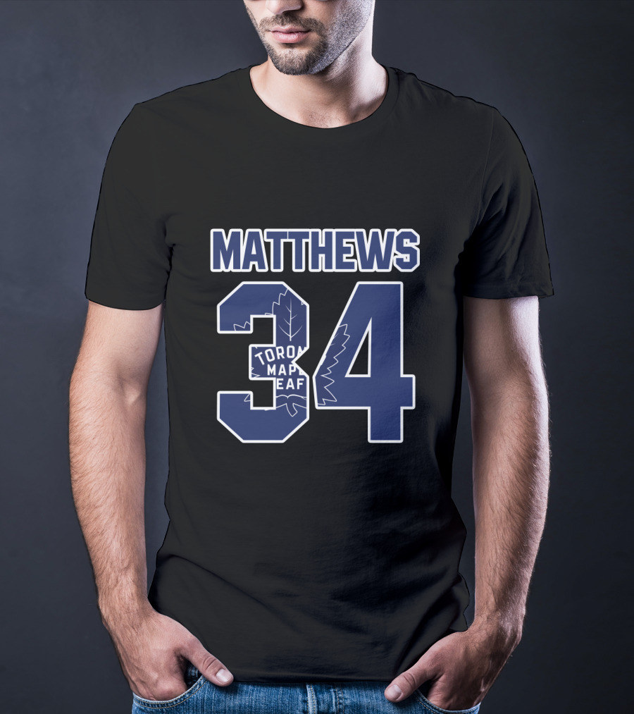 Matthews 34 Toronto Maple Leafs NHL T-Shirt