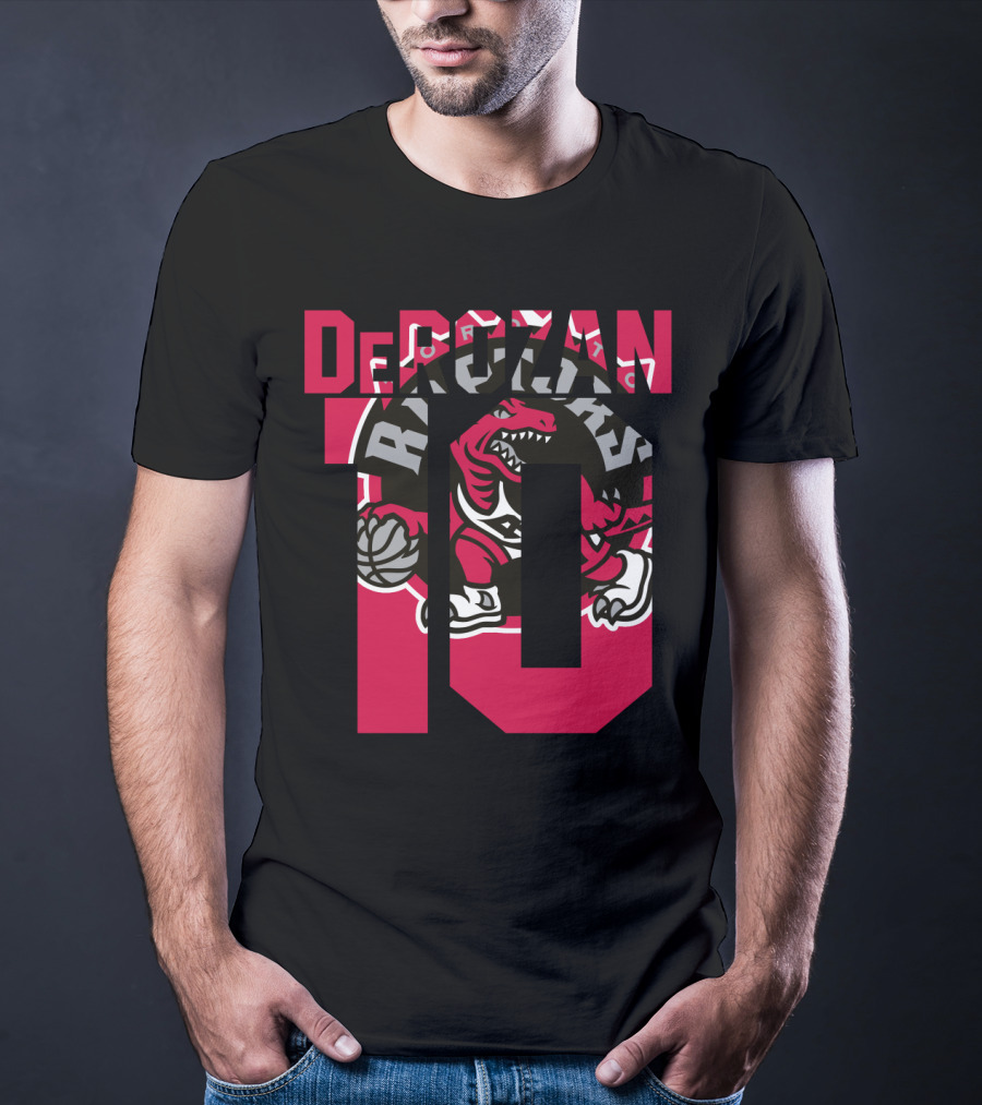 Toronto Raptors Derozan 10 Nba T-Shirt