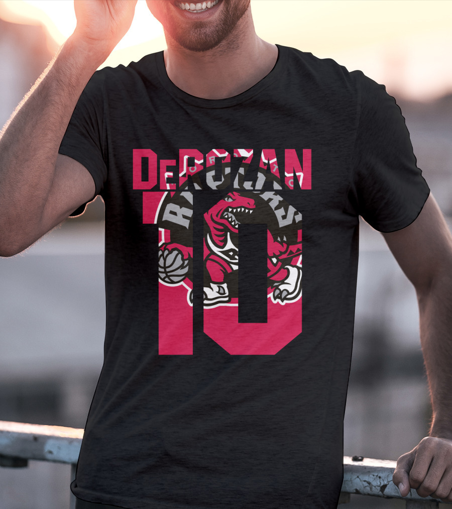 Toronto Raptors Derozan 10 Nba T-Shirt