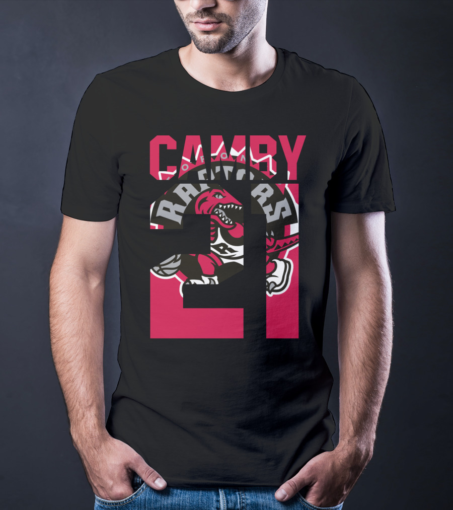Toronto Raptors Marcus Camby 21 Nba Raptors T-Shirt