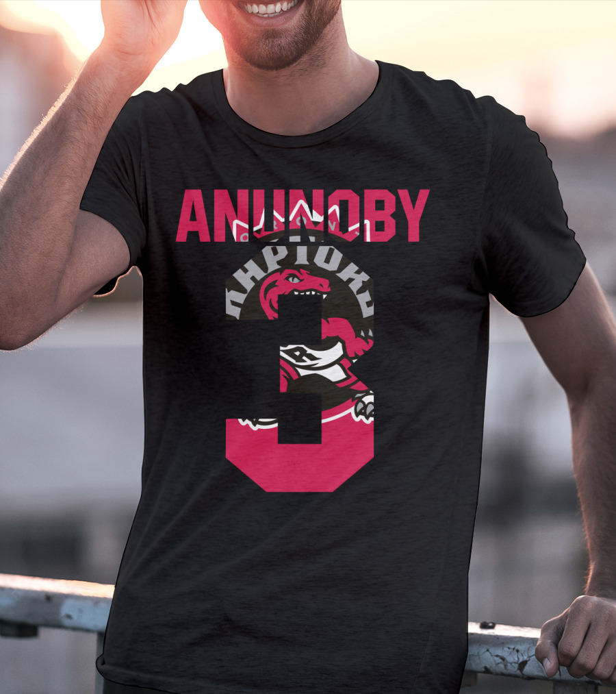 Toronto Raptors Anunoby 3 Nba T T-Shirt