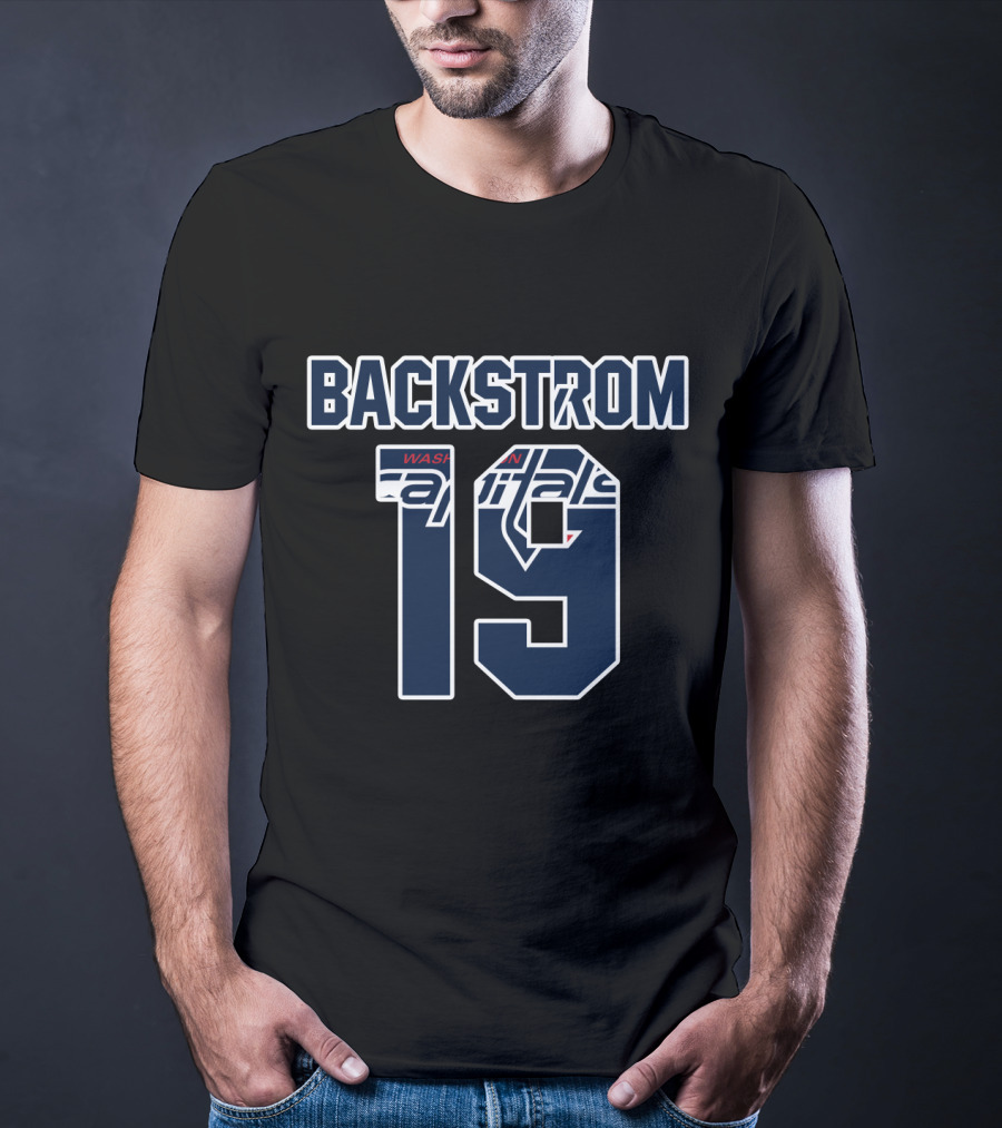 Washington Capitals Backstrom 19 NHL T-Shirt