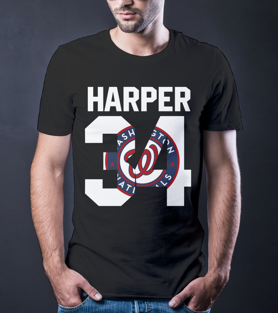 Harper 34 Washington Nationals T-Shirt