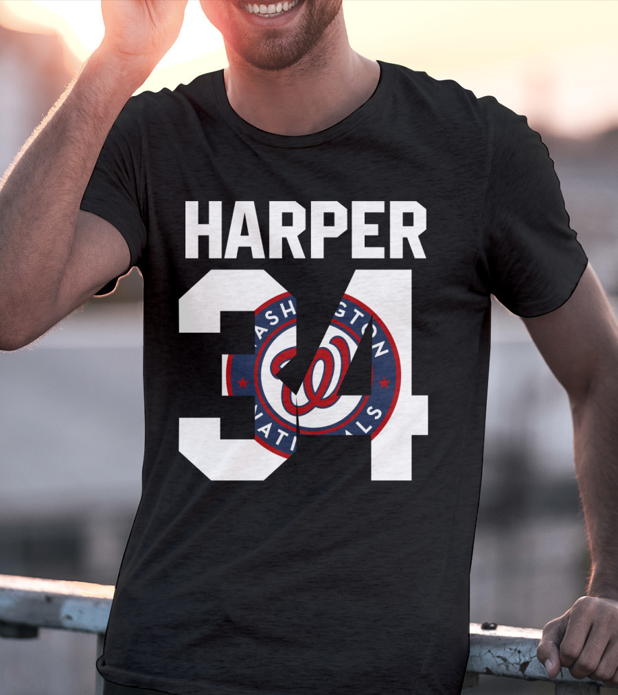 Harper 34 Washington Nationals T-Shirt
