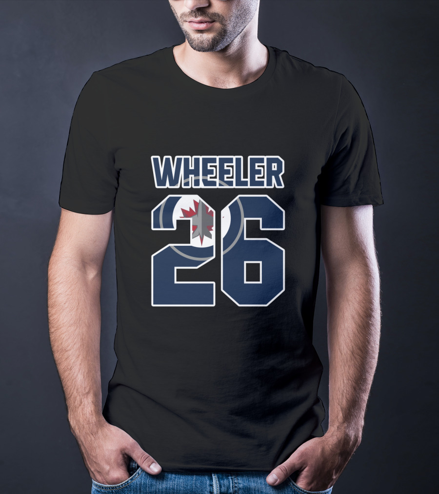 Wheeler 26 Winnipeg Jets NHL T-Shirt