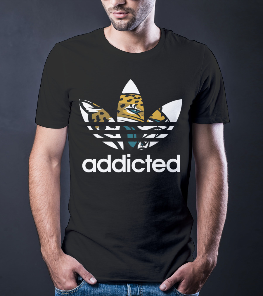 Jacksonville Jaguars Addicted Nfl Fan T-Shirt