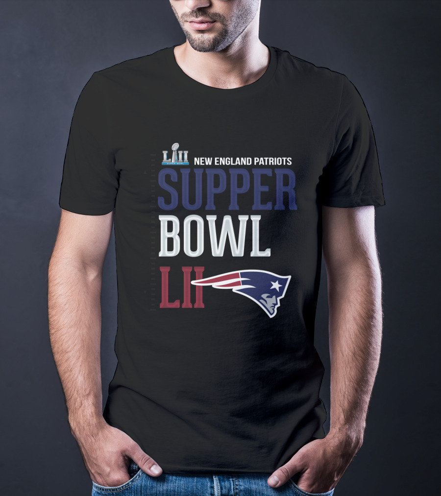 New England Patriots Super Bowl Lii Bound Nfl Patriots T-Shirt