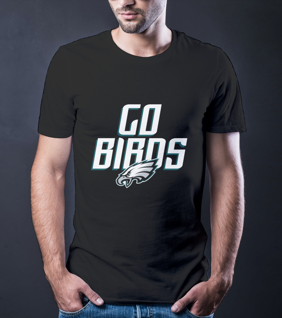 Philadelphia Eagles Go Birds Fan Pride T-Shirt