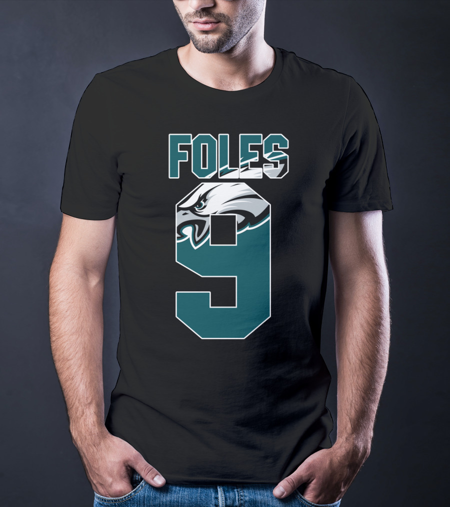 Philadelphia Eagles Nick Foles 9 Eagle T-Shirt