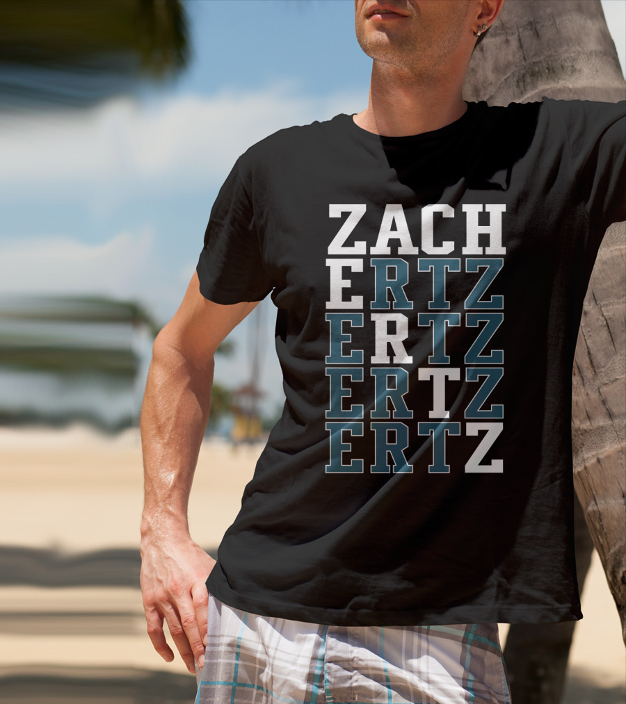 Philadelphia Eagles Zach Ertz Ertz Ertz Ertz Fan T-Shirt