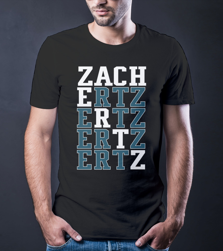 Philadelphia Eagles Zach Ertz Ertz Ertz Ertz Fan T-Shirt