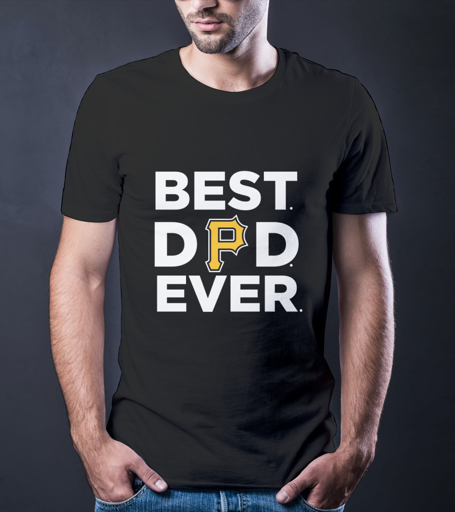 Best Pittsburgh Pirates Dad Ever P Logo Gift T-Shirt