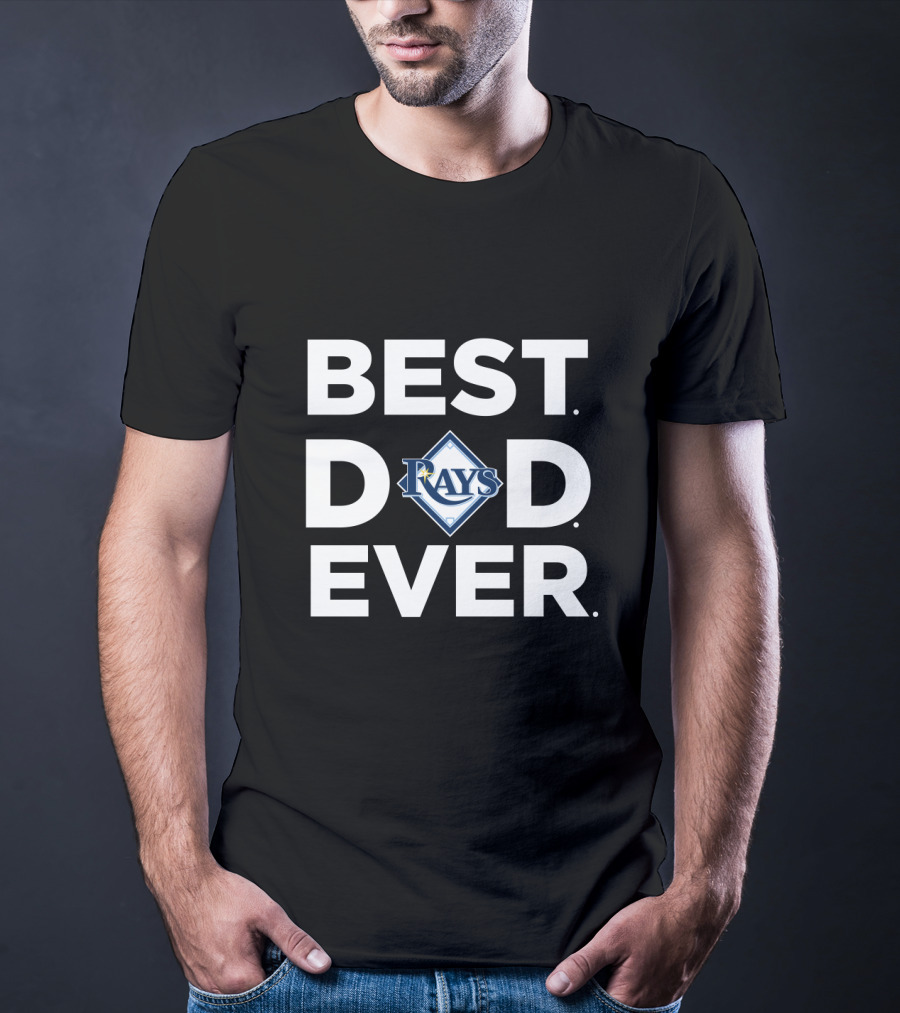Best Tampa Bay Rays Dad Ever Gift Dad Fan T-Shirt