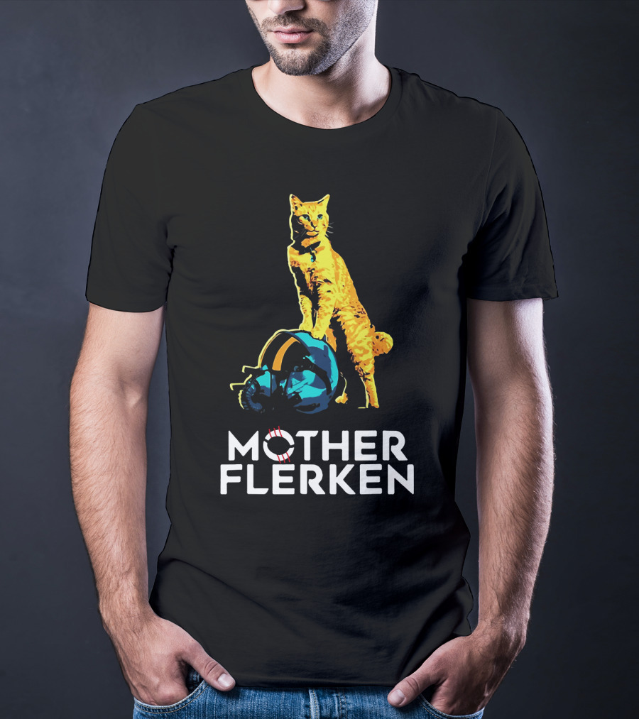 Mother Flerken Cat With Goose Helmet Marvel Fan T-Shirt