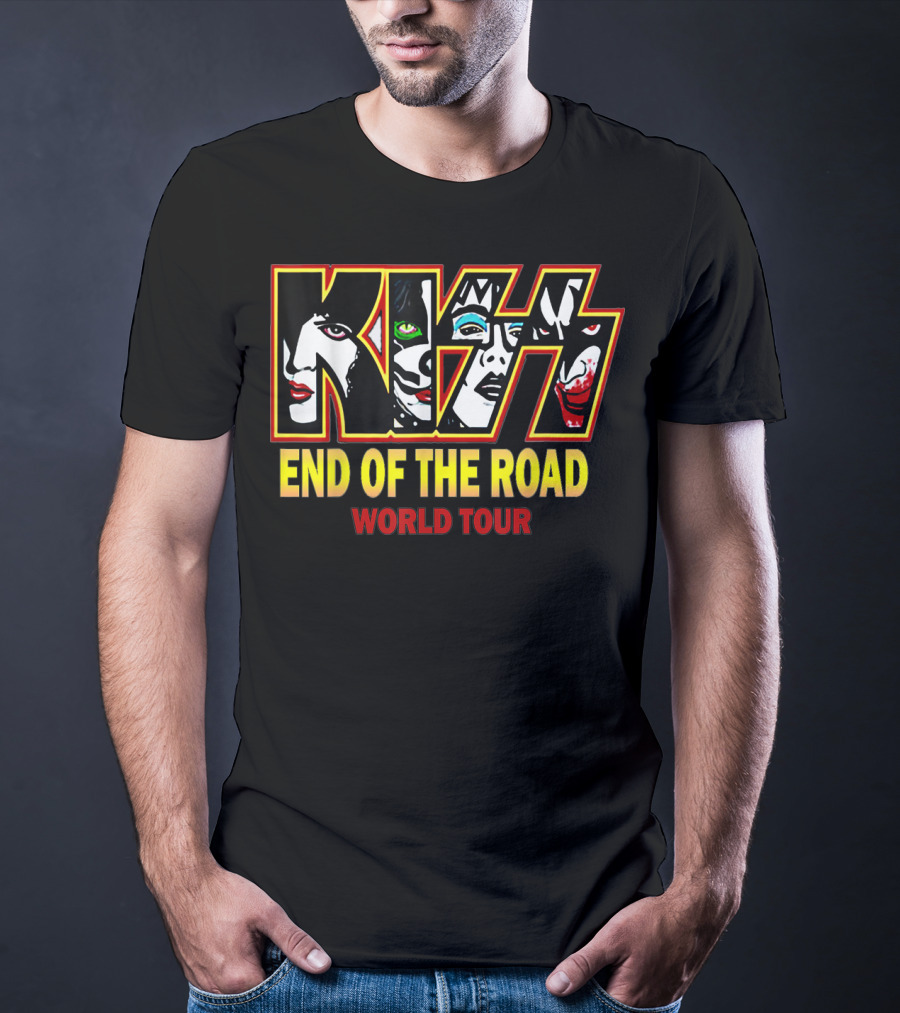 Kiss End Of The Road World Tour 2019 T-Shirt