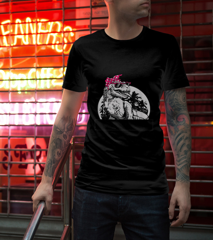 Don't Mess With Mamasaurus You'll Get Jurasskicked T-Shirt