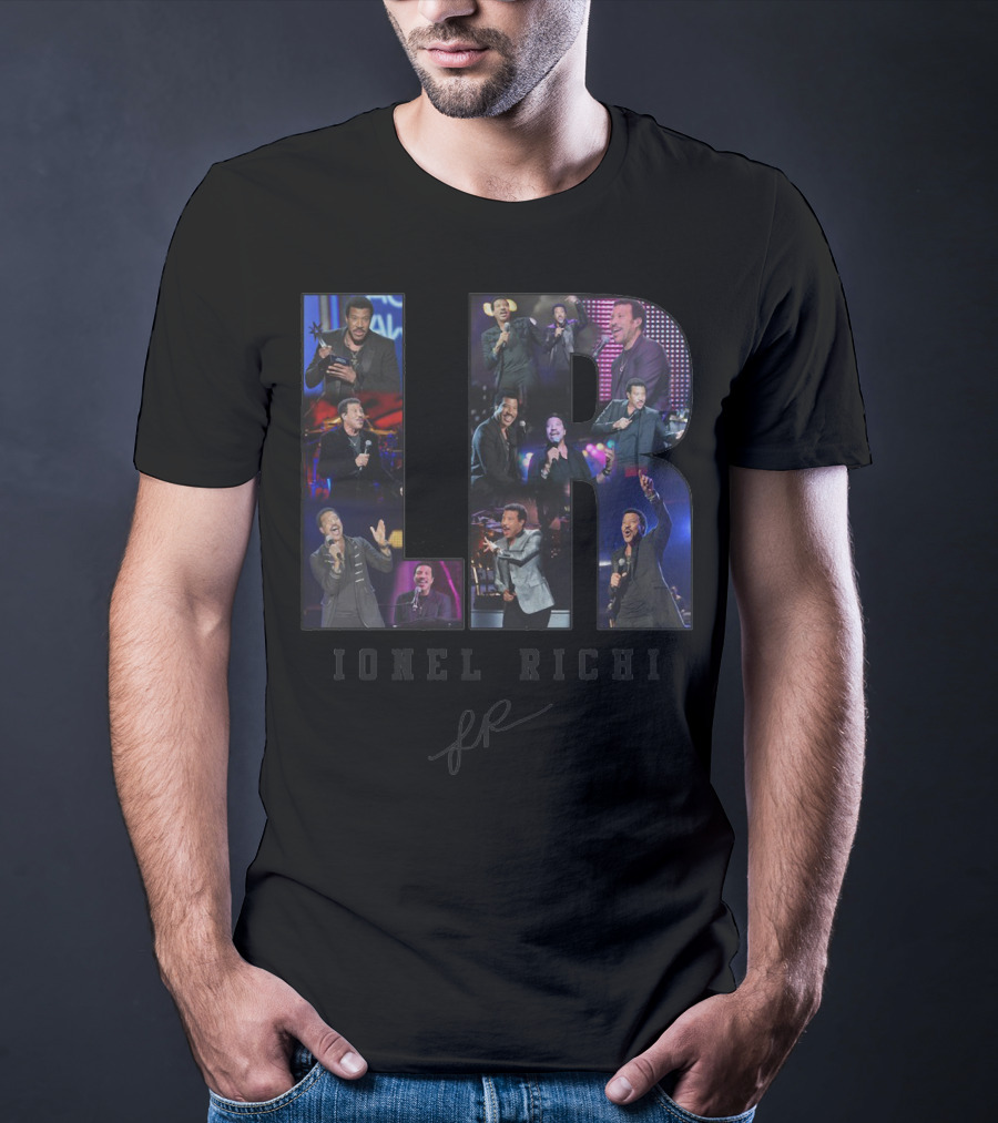 Lionel Richie Live Performance Montage LR Signature T-Shirt