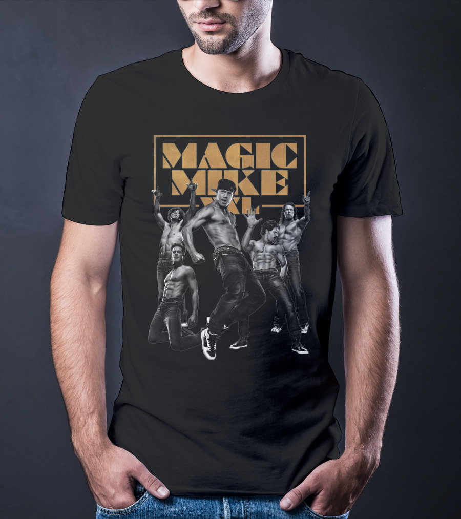 Magic Mike Dance Crew Dynamic Pose Visual T-Shirt
