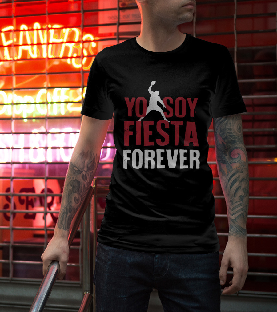 Yo Soy Fiesta Forever Football Celebration T-Shirt