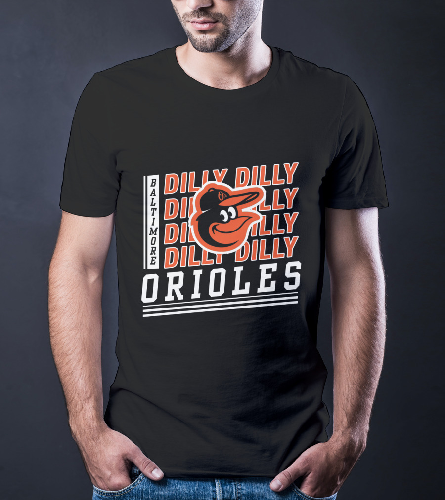 Baltimore Orioles Dilly Dilly Orioles Fan Favorite T-Shirt