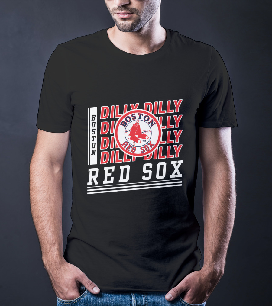 Boston Red Sox Dilly Dilly For Fans With Iconic Team T-Shirt