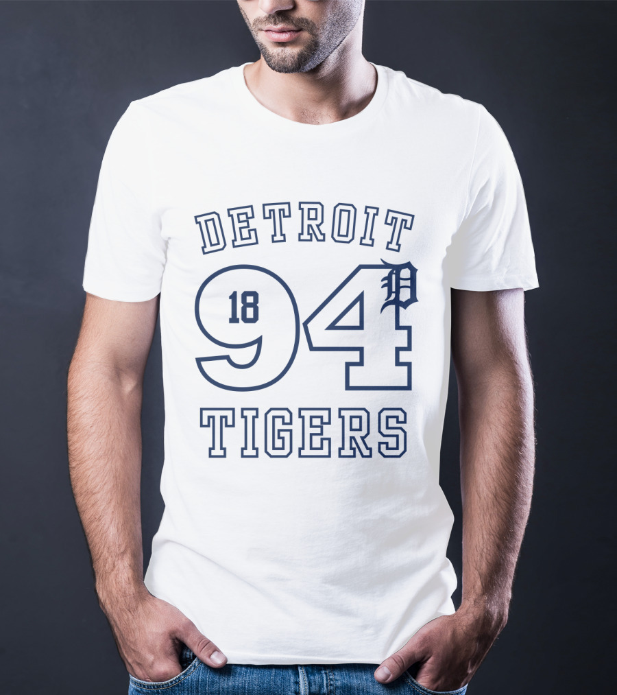 Detroit Tigers 1894 Vintage Sports Team T-Shirt