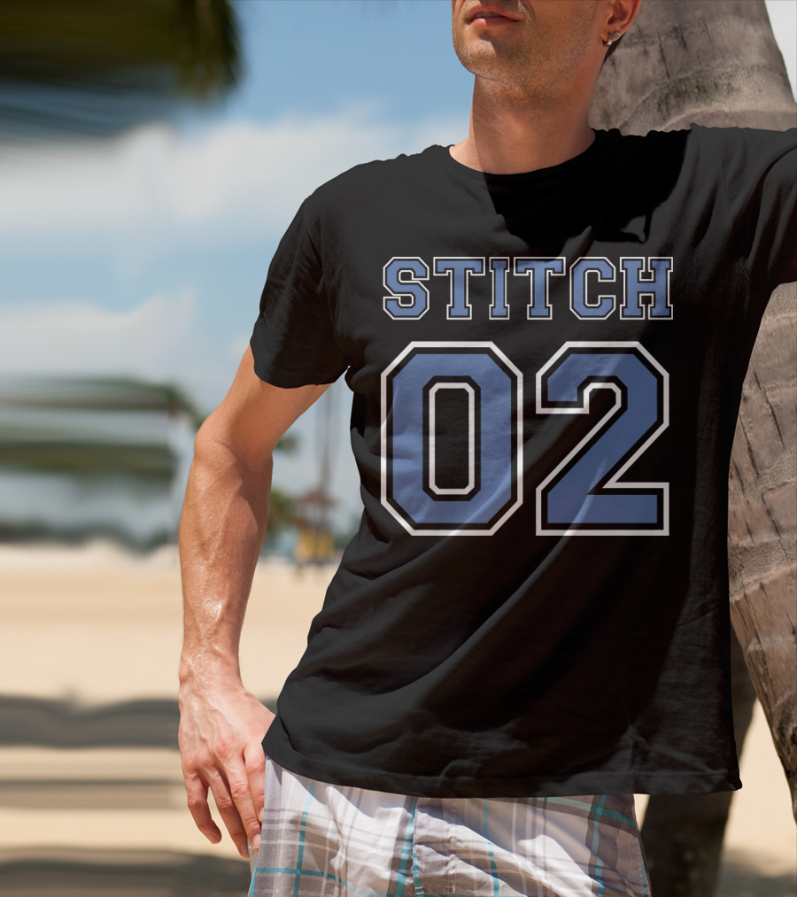 Lilo And Stitch Stitch 02 Sports Jersey T-Shirt