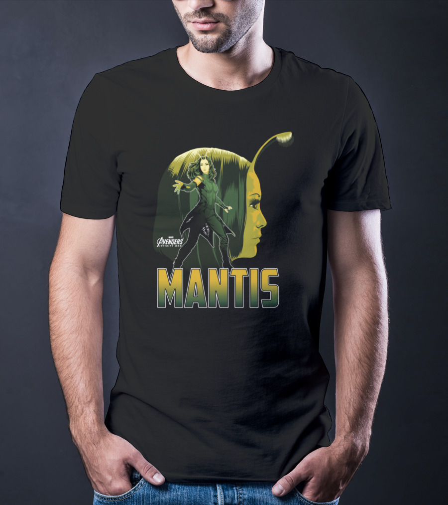 Avengers Infinity War Marvel Mantis Profile T-Shirt