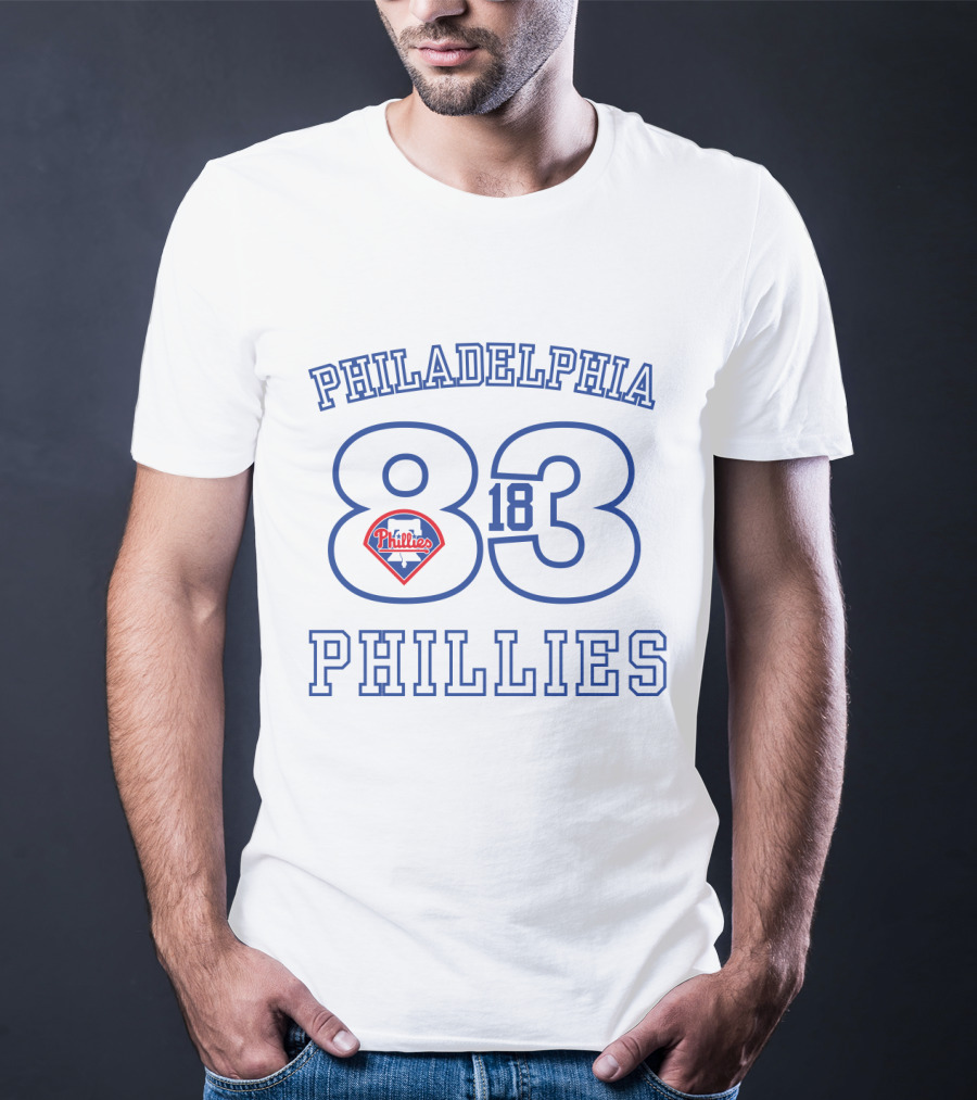 Philadelphia Phillies 1883 Retro Team Logo And Classic T-Shirt