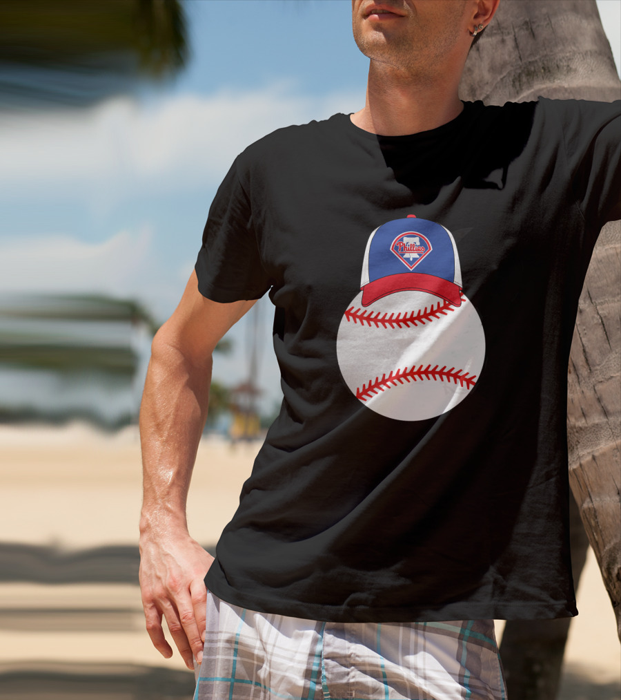 Philadelphia Phillies Mickey Mouse Baseball Hat T-Shirt